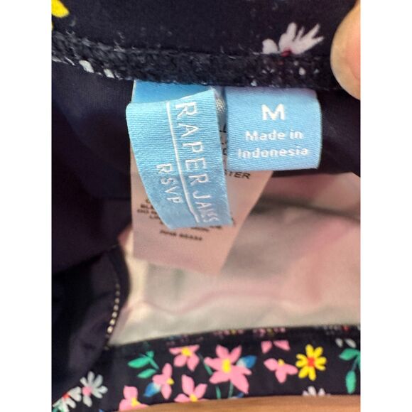 NWOT Draper James Ditsy Garden Ruffle Hem Skirted Swim Bottom Bikini Size Medium - Picture 2 of 8